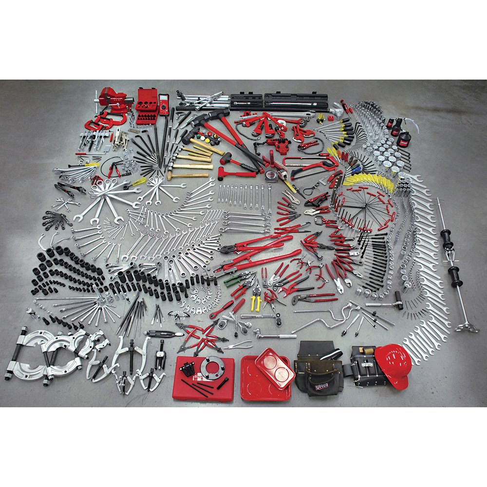 Juego maestro industrial combinado 933 piezas, sin gabinete