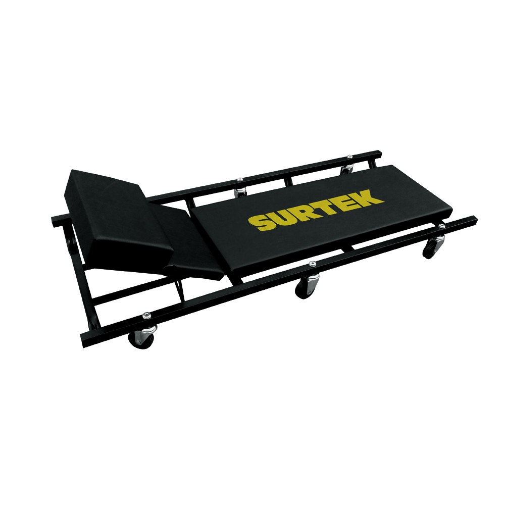 Cama para mecánico ajustable acolchonada 3 posiciones, 40"
