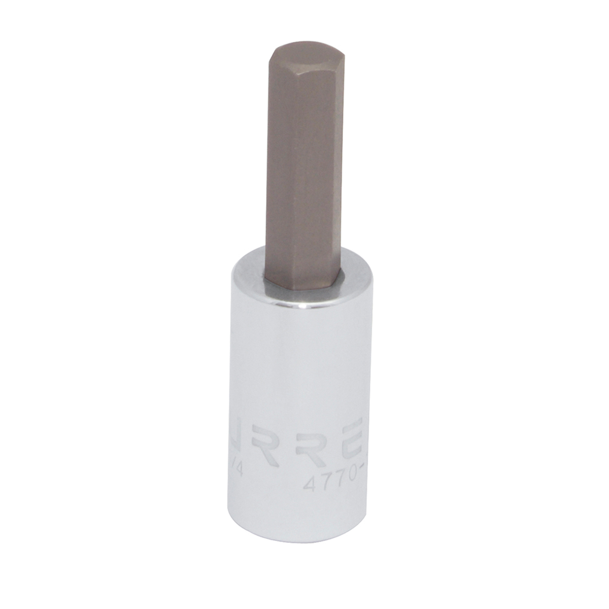 Dado con punta hexagonal cuadro de 1/4", en pulgadas, 5/64"
