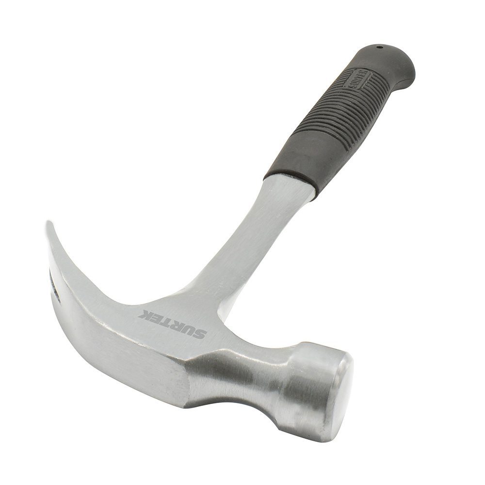 Martillo de uña curva forjada en una pieza con mango de neopreno 13", 16 oz