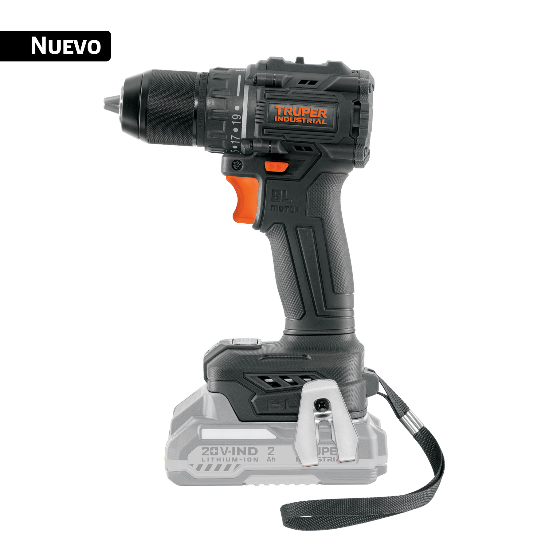 Taladro/destornillador 1/2', 20V, 70Nm, sin accesorios