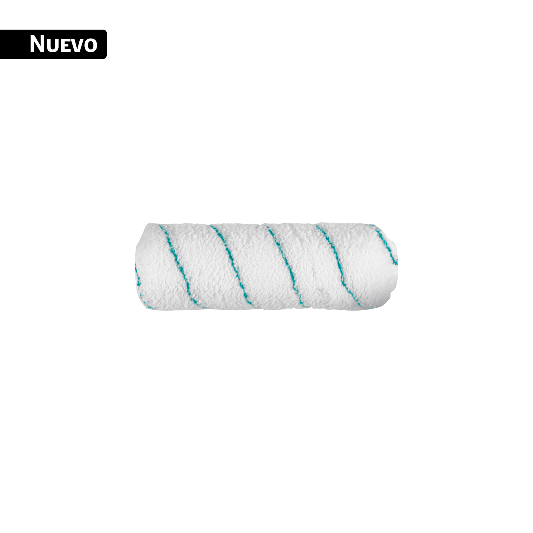Felpa para rodillo 9 x 3/4' microfibra, superficies rugosas