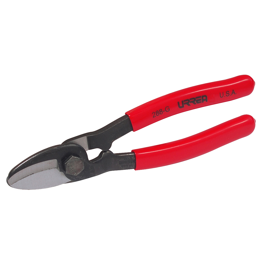 Tijera con mango rubber grip corta cable de cobre AWG 2/0 de 9-1/4"