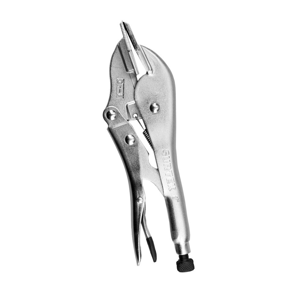 Pinza para hojalatero de presión cromada de 8"