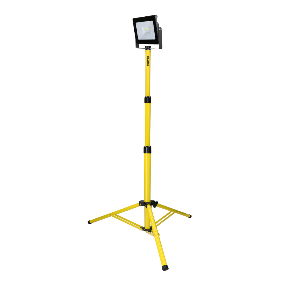 Reflector de LED SMD delgado con soporte telescópico 20 W de 1,900 lm