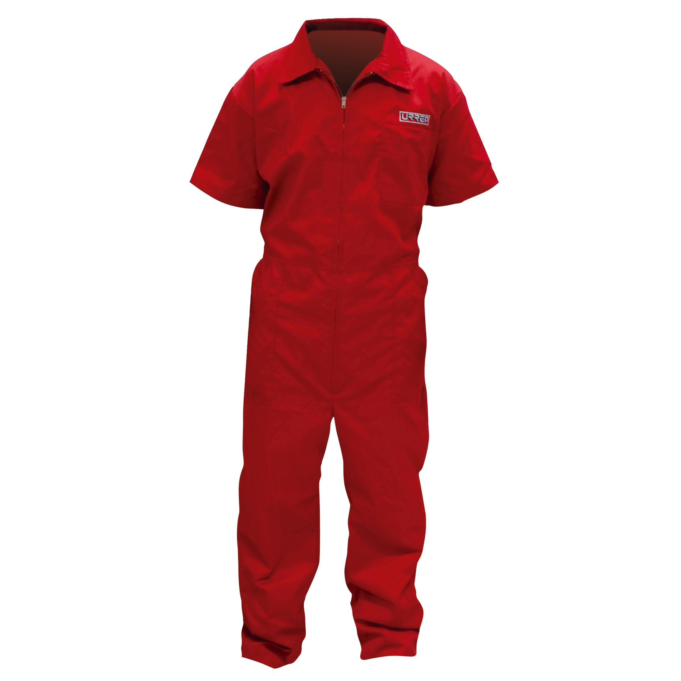 Overol color rojo talla EG