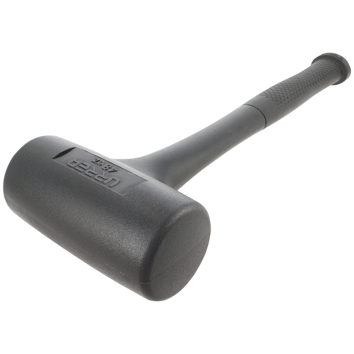 Mazo de golpe seco tapas fijas de alto impacto con mango 12-1/8", 48 oz