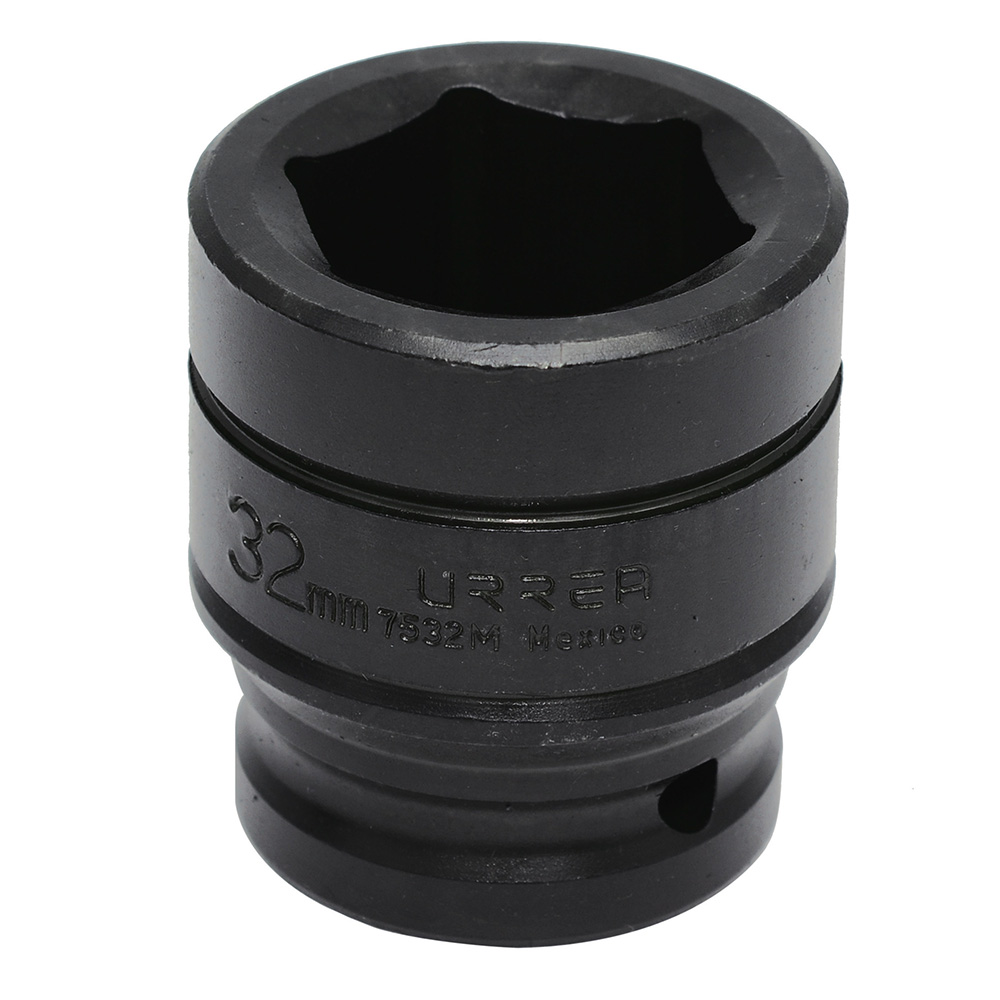 Dado de impacto cuadro de 3/4", 6 puntas, métrico, 32 mm