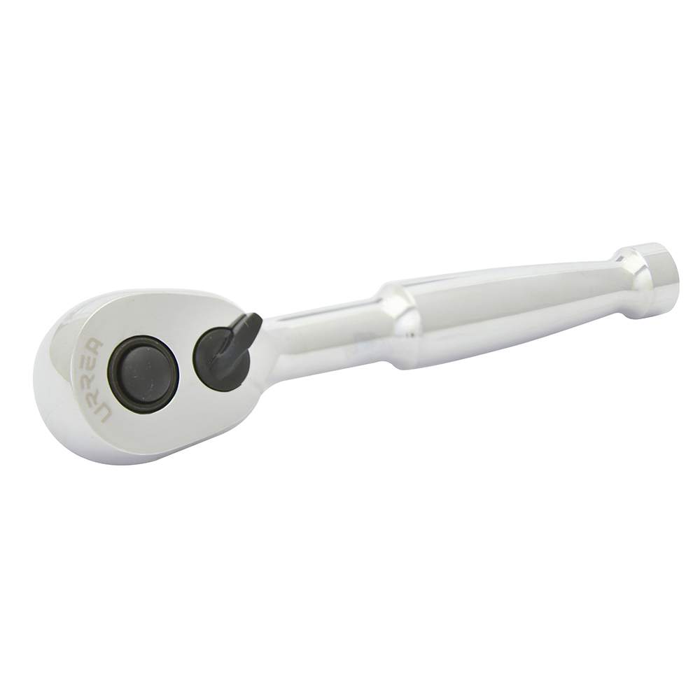 Matraca reversible mango corto, quick release, para dado cuadro de 3/8"