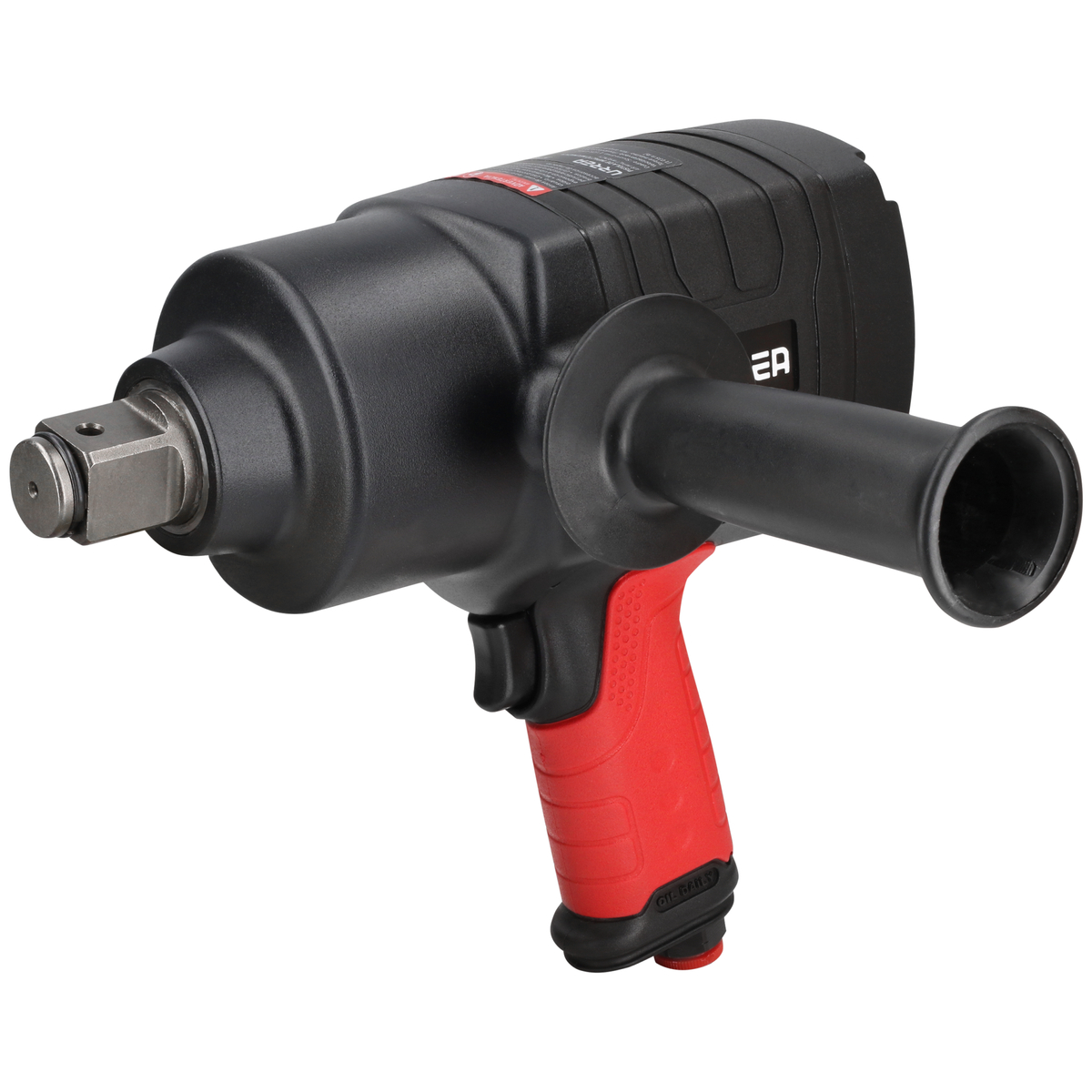 Pistola de impacto neumática cuadro de 1" 1,035 ft-lb composite sistema twin hammer