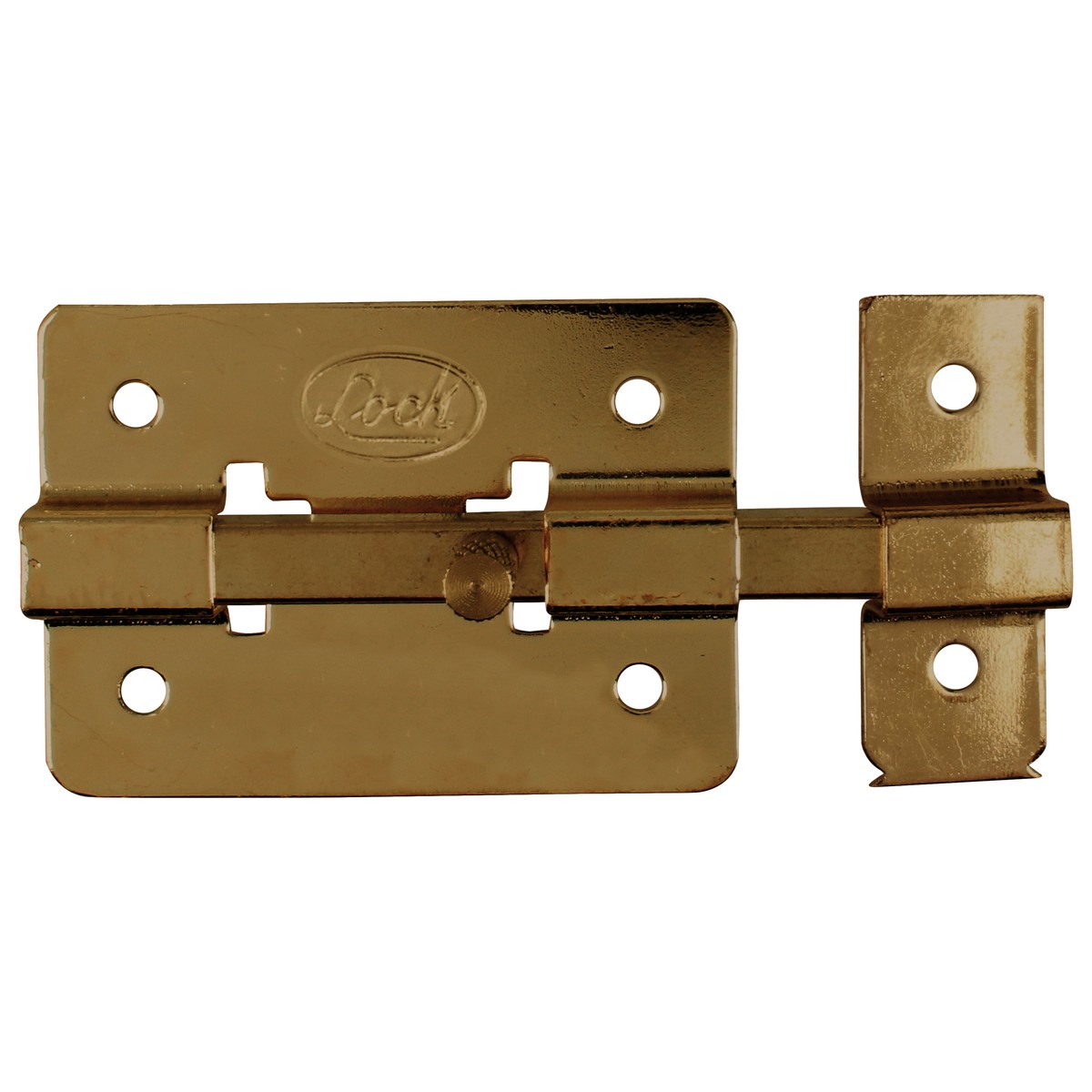 Pasador de sobreponer de barra latón antiguo 5 cm