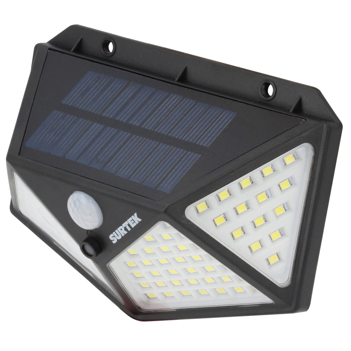 Luminario de LED solar con sensor de 400 lm 1 W