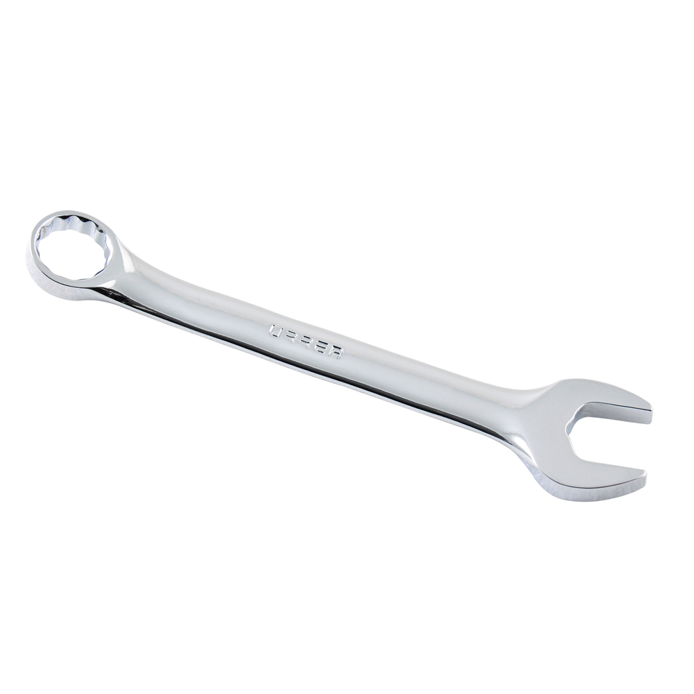 Llave combinada corta pulido espejo en pulgadas, 12 puntas, 1/4"