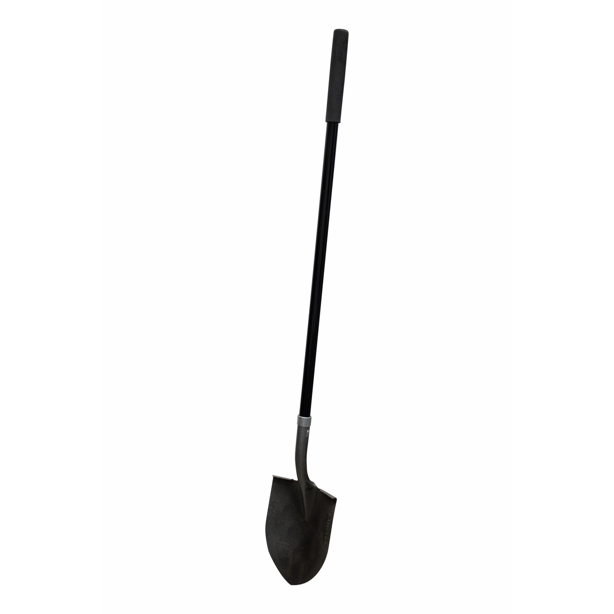 Pala con mango largo de fibra de vidrio con anillo crimpado, irrigación