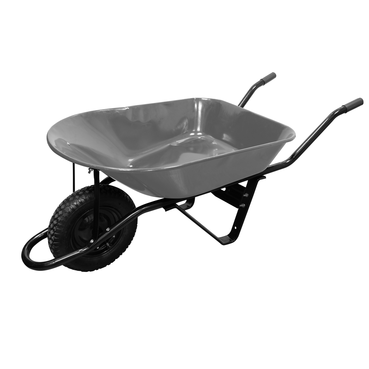 Carretilla con bastidor metálico 4.5 Ft3, llanta neumática reforzada de 4 capas