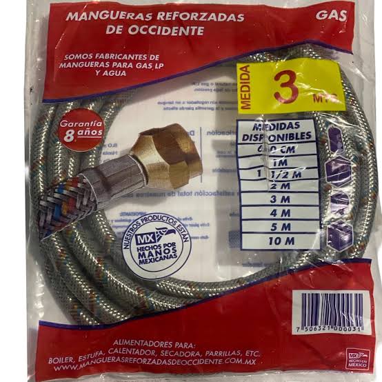 MANGUERA P. GAS 3MTS