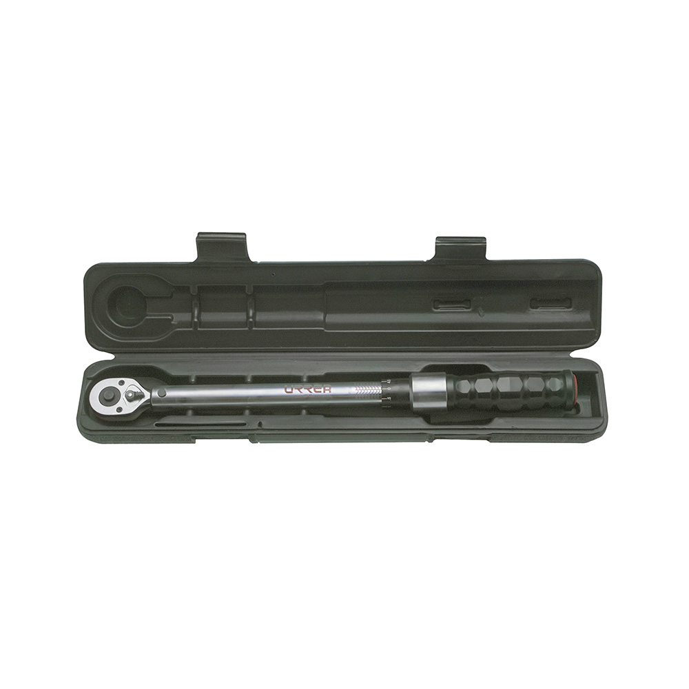 Torquímetro de trueno escala dual cuadro de 3/8", 10-100 ft-lb (16.9-132.2 Nm)