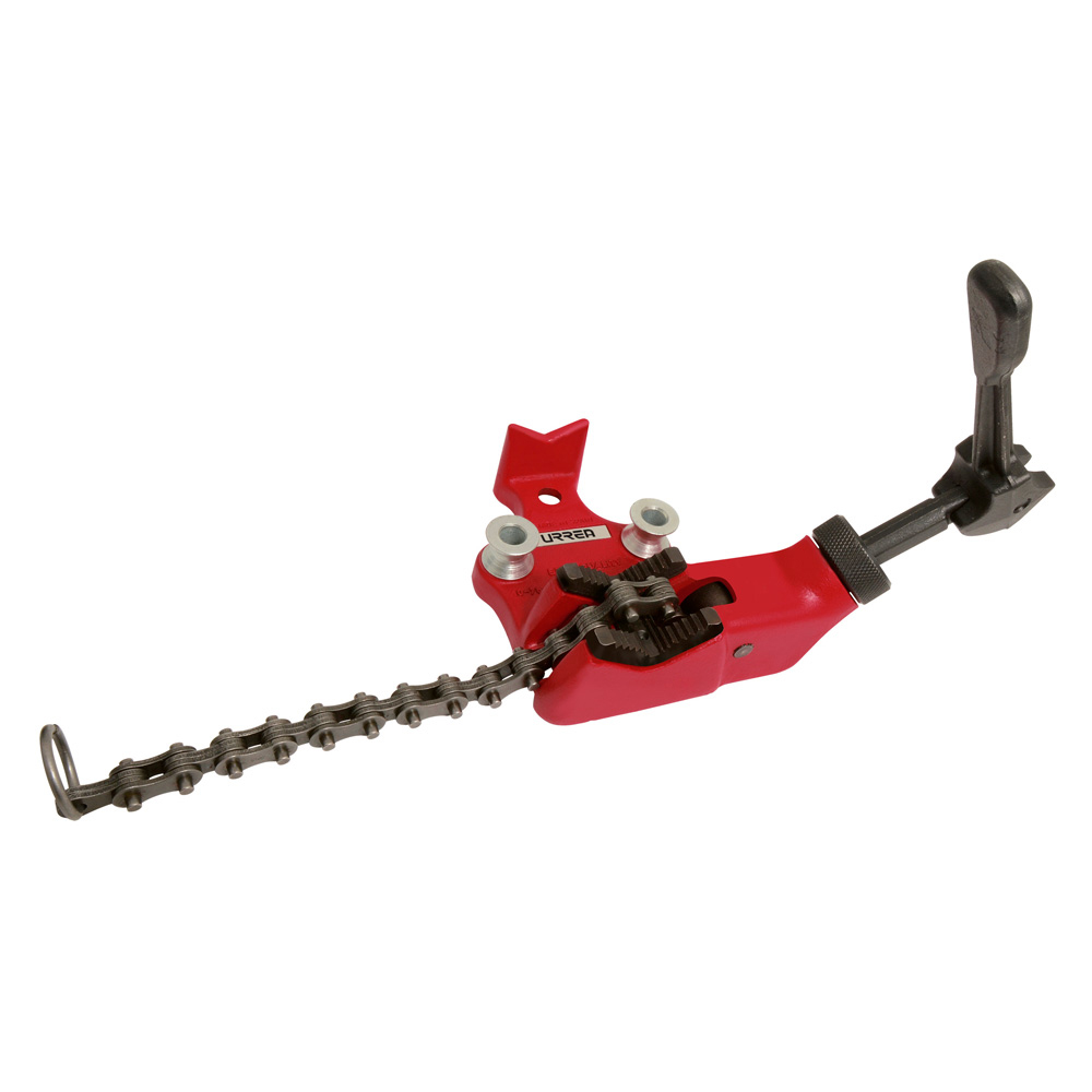 Prensa de cadena para tubos de 1/8" a 4"
