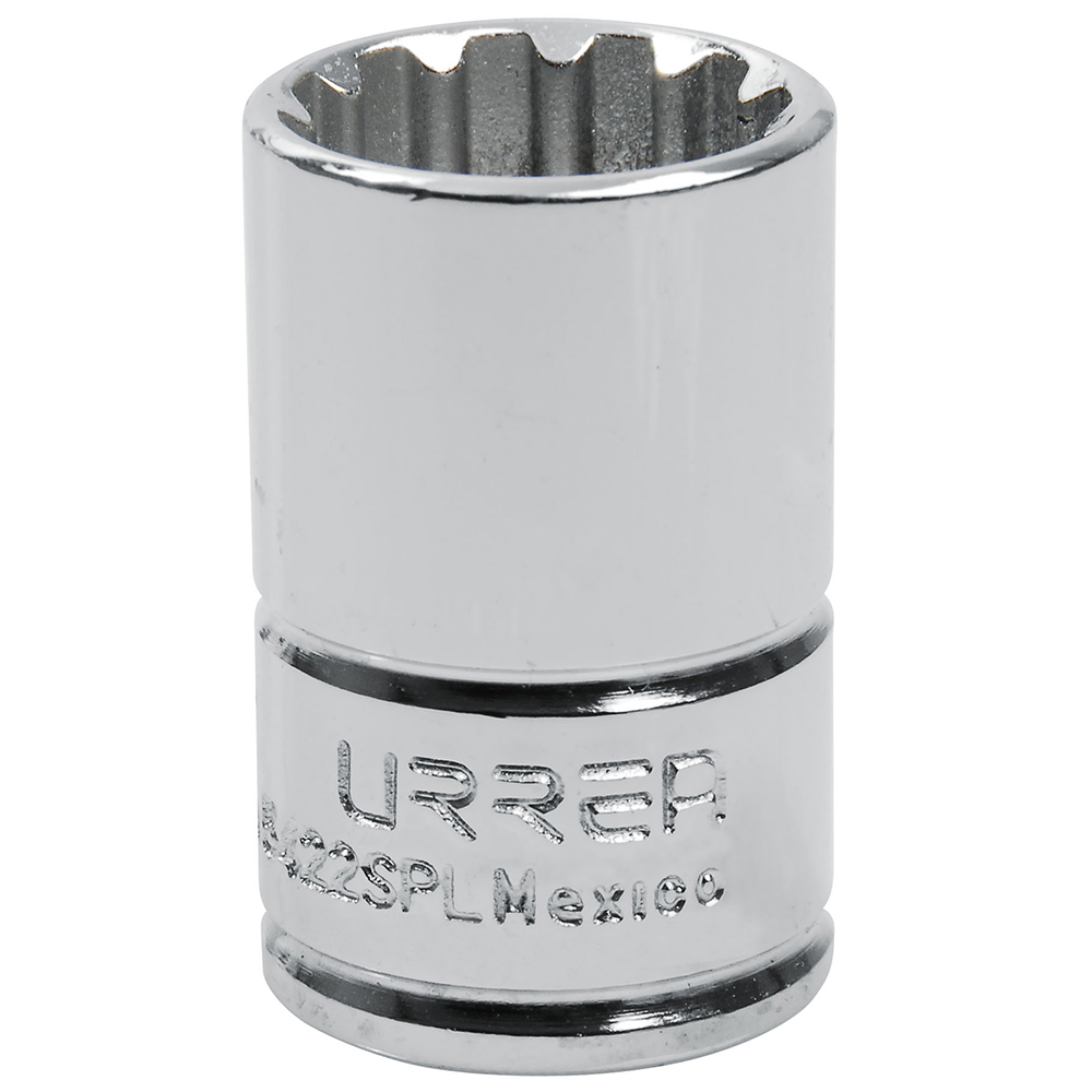 Dado spline cuadro de 1/2", # 22