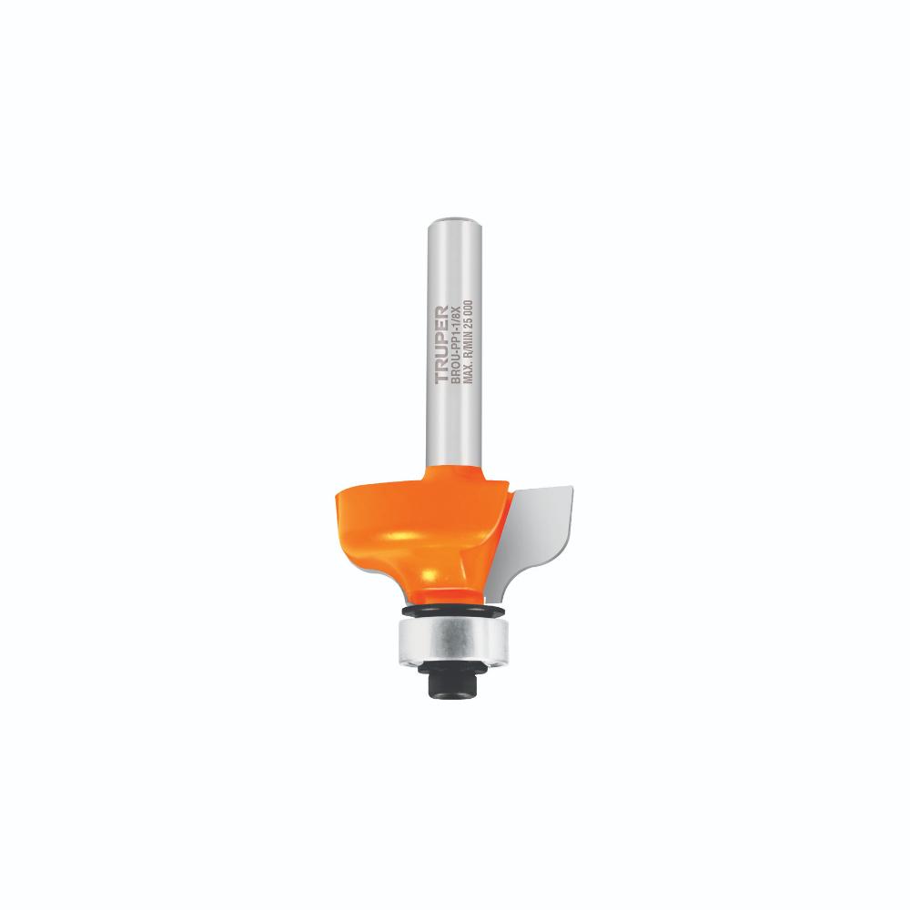 Broca para router, pecho paloma, 1-1/8' con balero, TRUPER