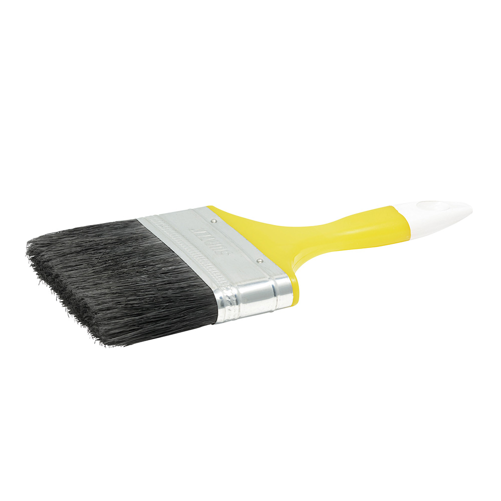 Brocha de cerdas naturales con mango plástico 5" x 65 mm, grosor de cerda 17.9 mm