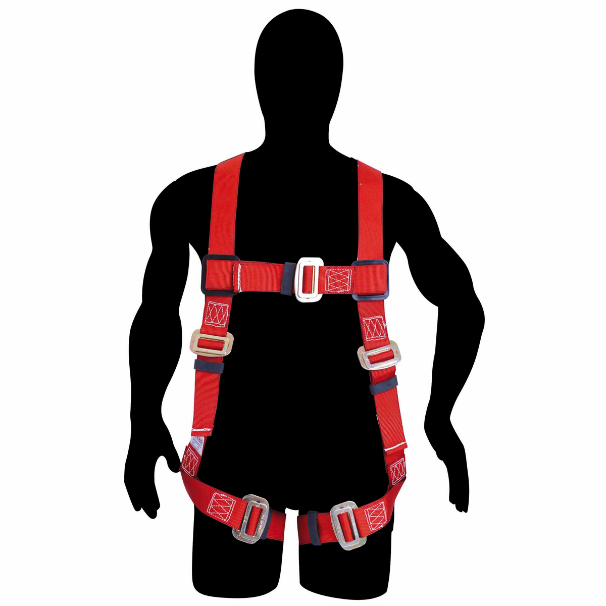 Arnés de seguridad contra caídas sencillo, talla 40-44