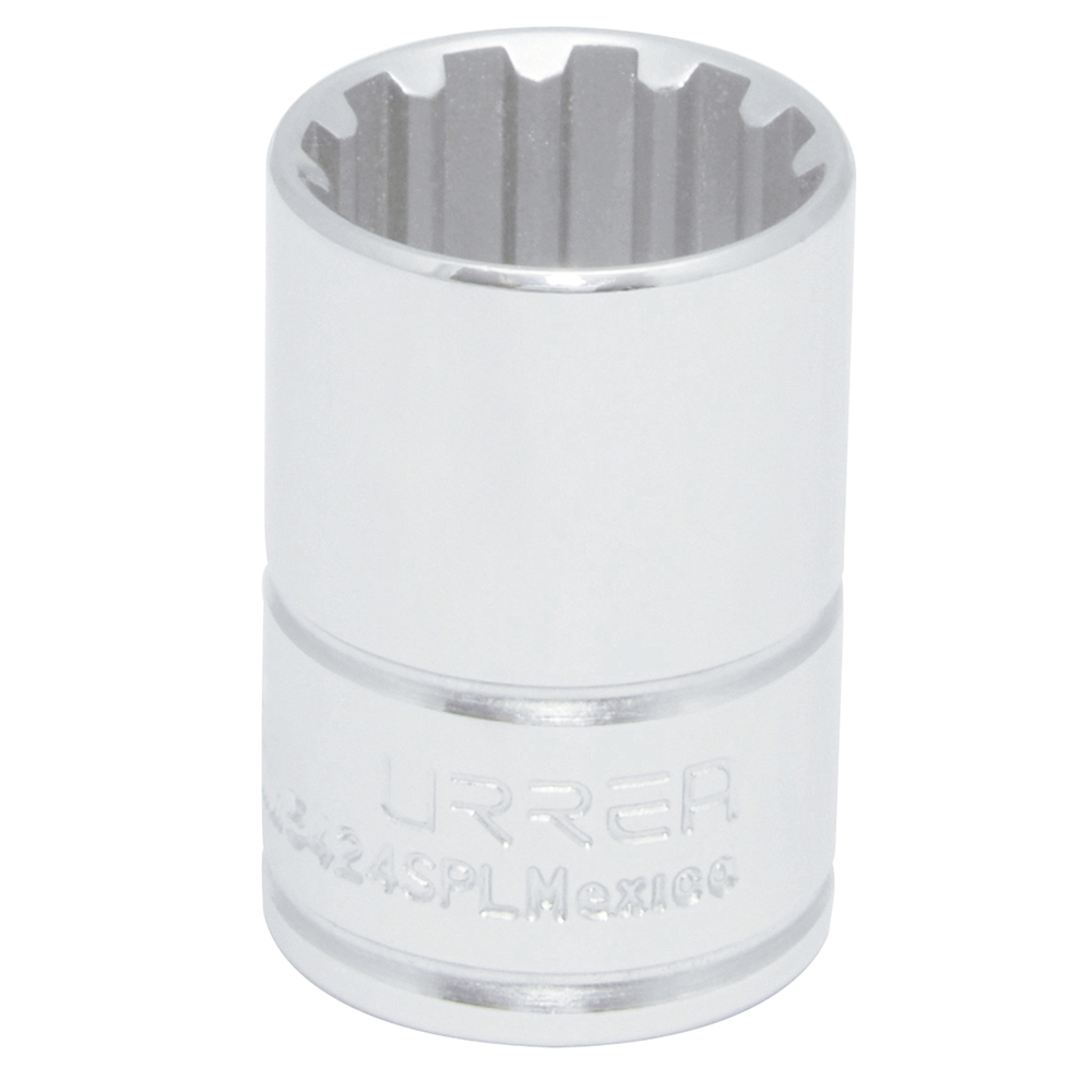 Dado spline cuadro de 1/2", # 24