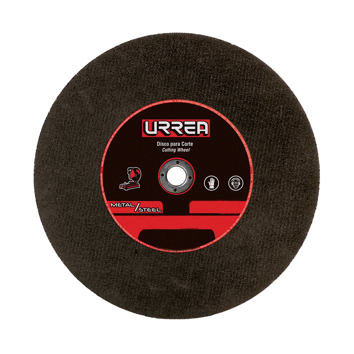 Disco abrasivo tipo 1 para metal, 14" x 1/8"