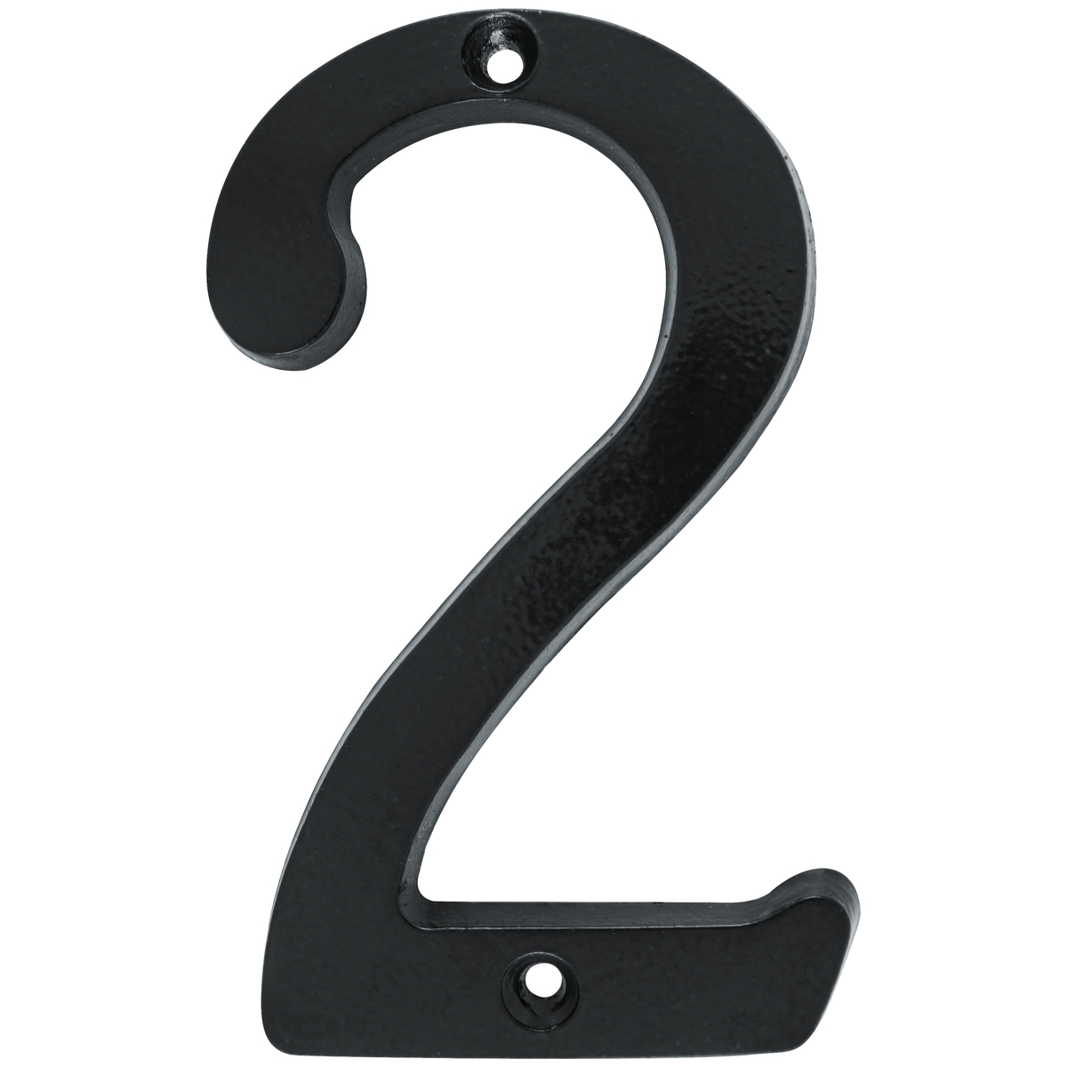 Número 2 slim 4" negro