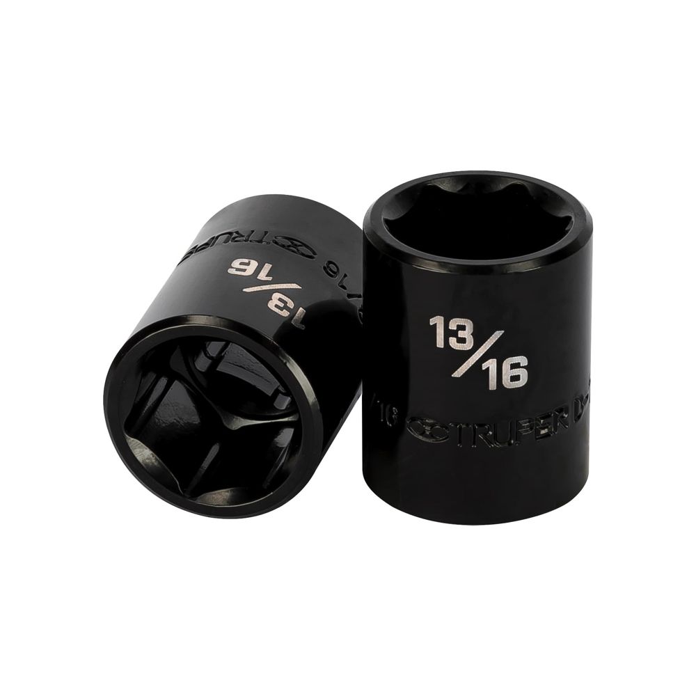 Dado de impacto de 13/16', 6 puntas, cuadro 1/2', TRUPER