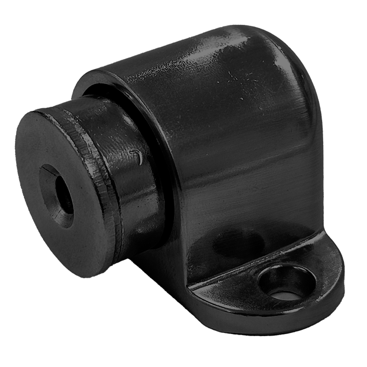Tope magnético para puerta negro