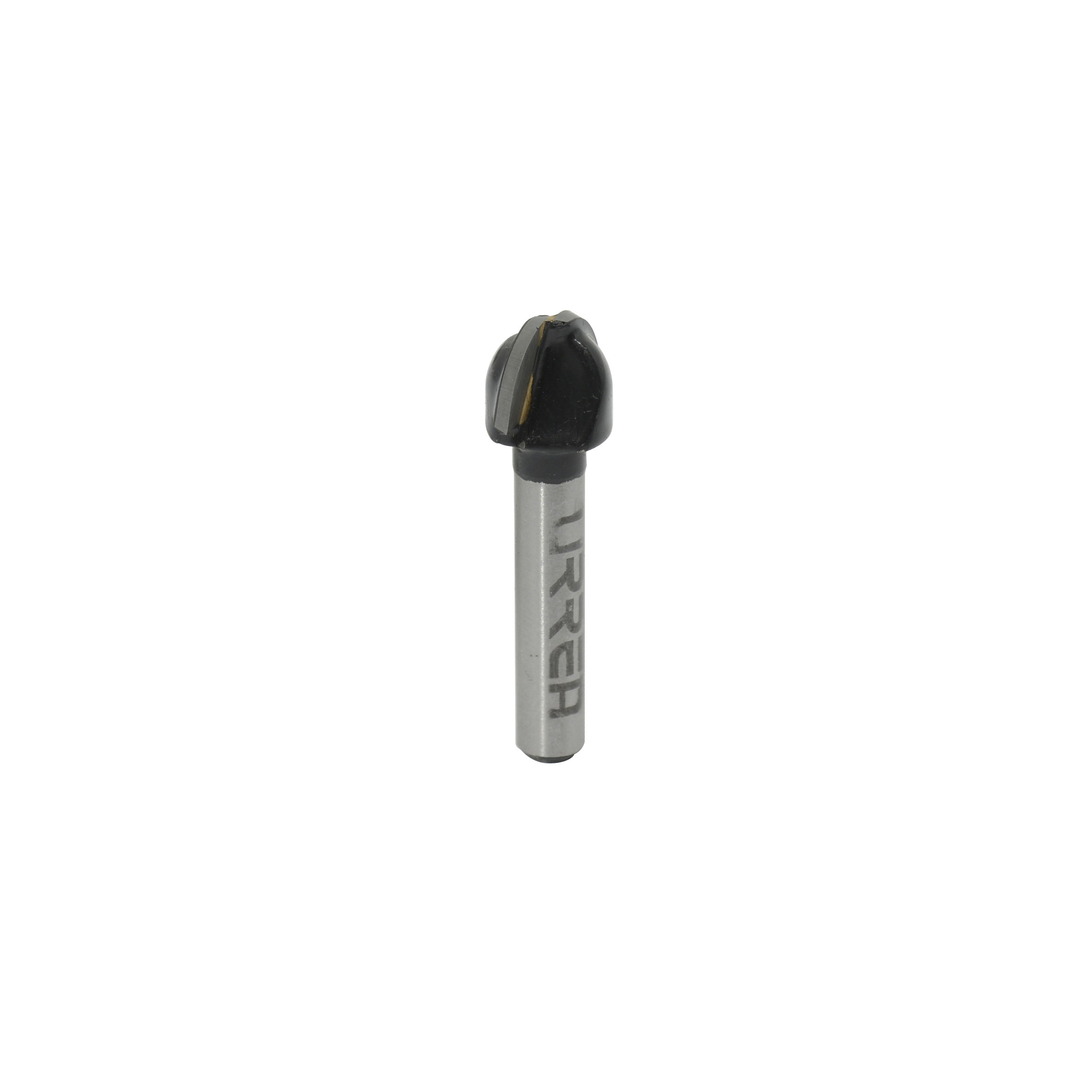 Broca para router de acero de media caña 1/2" zanco de 1/4"