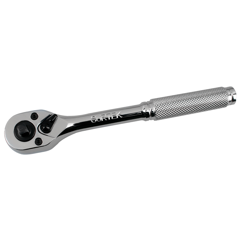 Matraca doble y triple cuadro, cabeza tipo pera, para dados cuadro de 1/4" y 3/8"