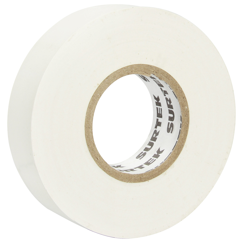 Cinta blanca para aislar 19 mm x 9 m