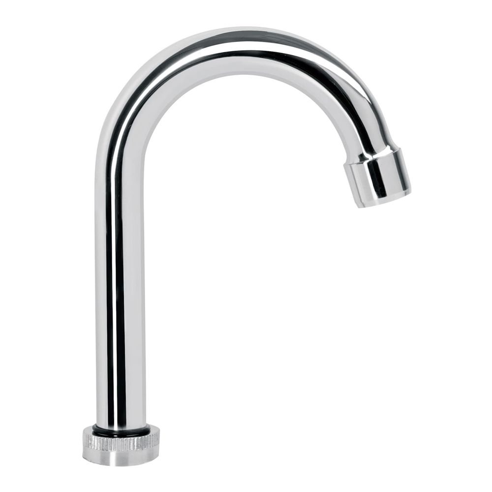 Cuello tipo bar para mezcladora de lavabo, cromo, BASIC