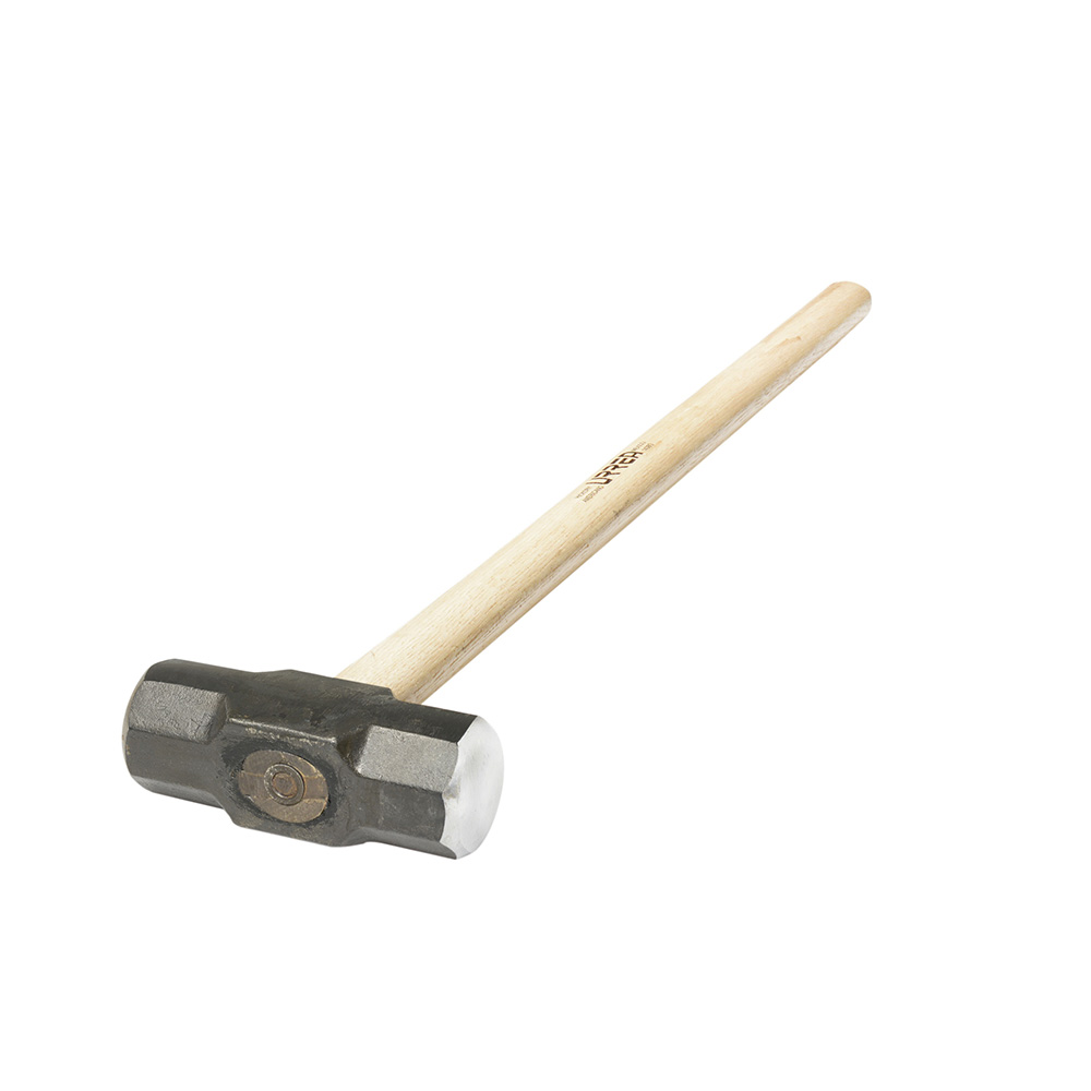 Marro octagonal cabeza maquinada con mango de madera 36", 8 lb