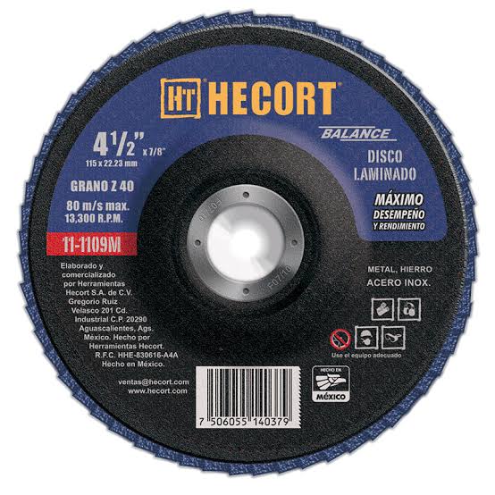 DISCO LAMINADO HECORT #40