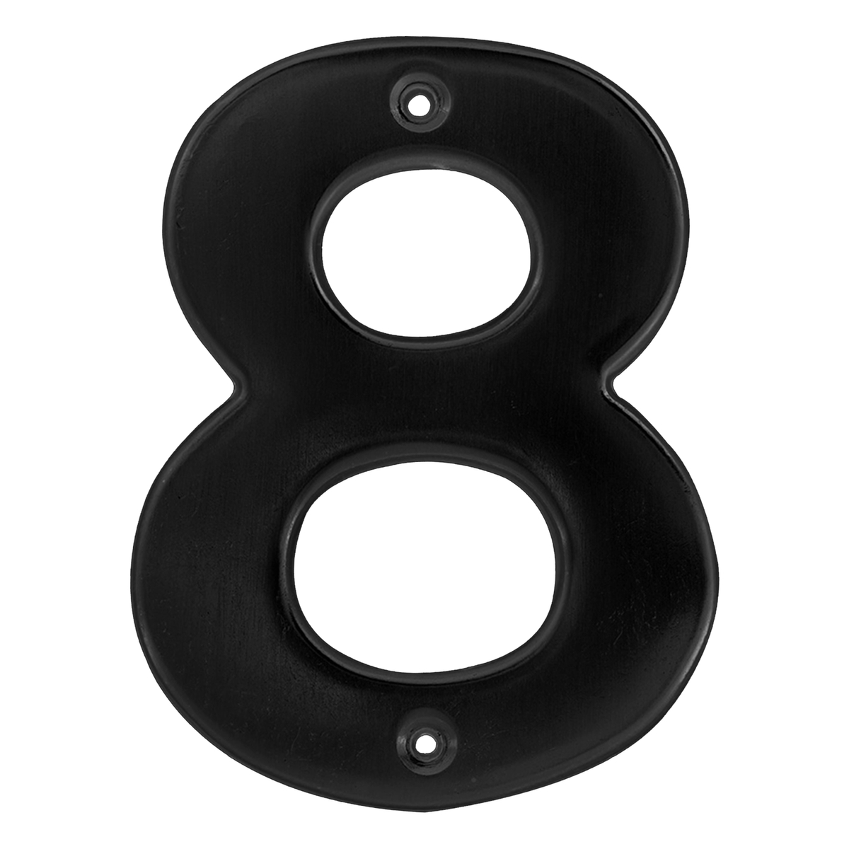Número 8 bold 4" negro