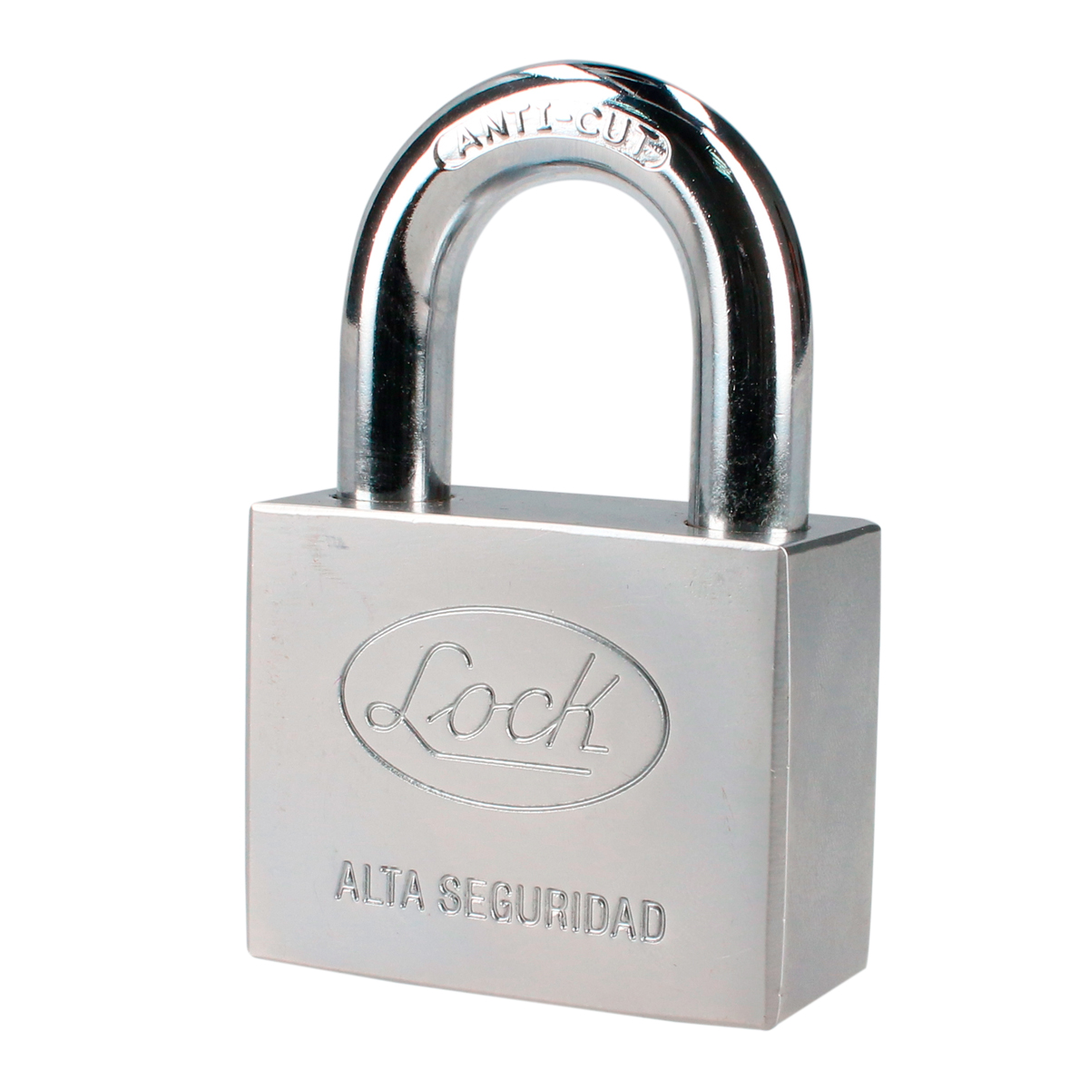 Candado de alta seguridad 50 mm, llave de disco