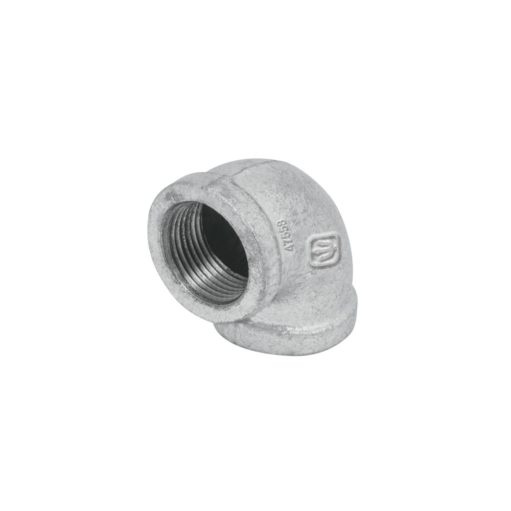 Codo 90° acero galvanizado de 3/4', FOSET