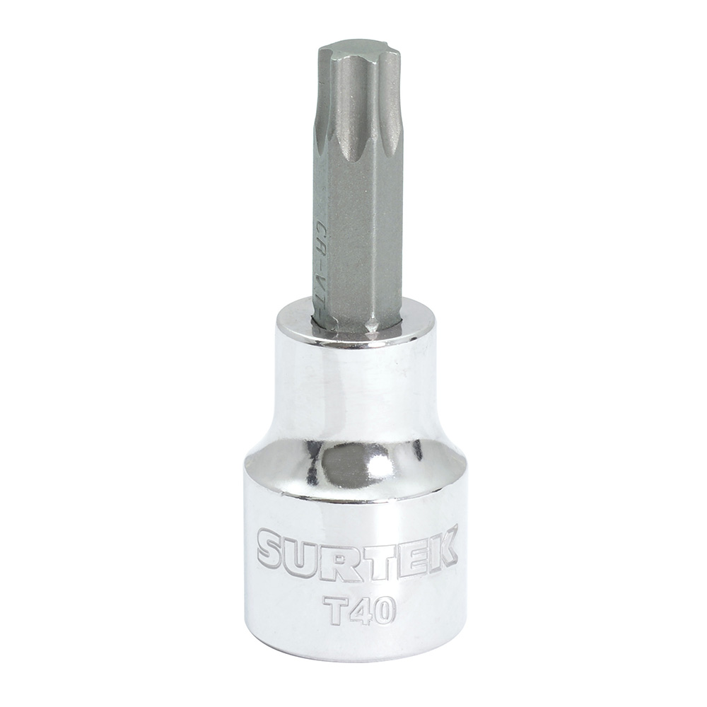 Dado con punta torx cuadro de 3/8", T40