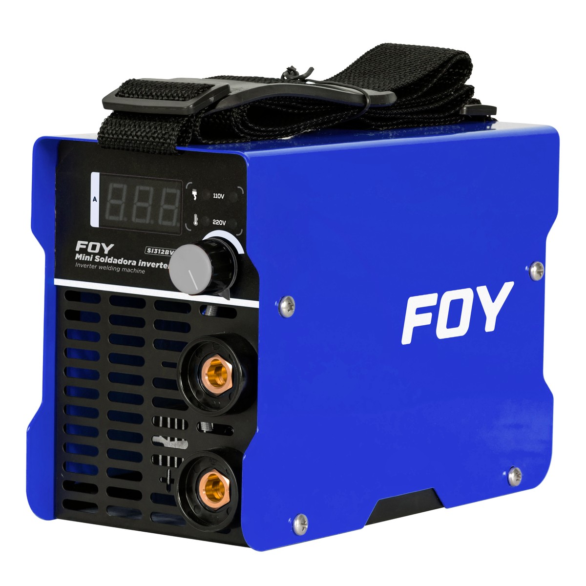 Soldadora inverter para electrodos de 1 fase bi voltaje 110-220 V, 130 A