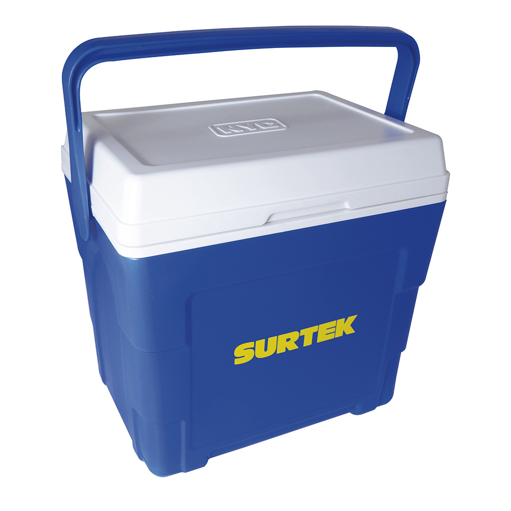 Hielera azul de 16 lt 38.9cm x 29cm x 27.5 cm
