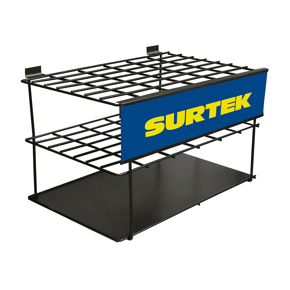 Rack despachador para panel para niveles, 40.8 cm x 27 cm x 28 cm