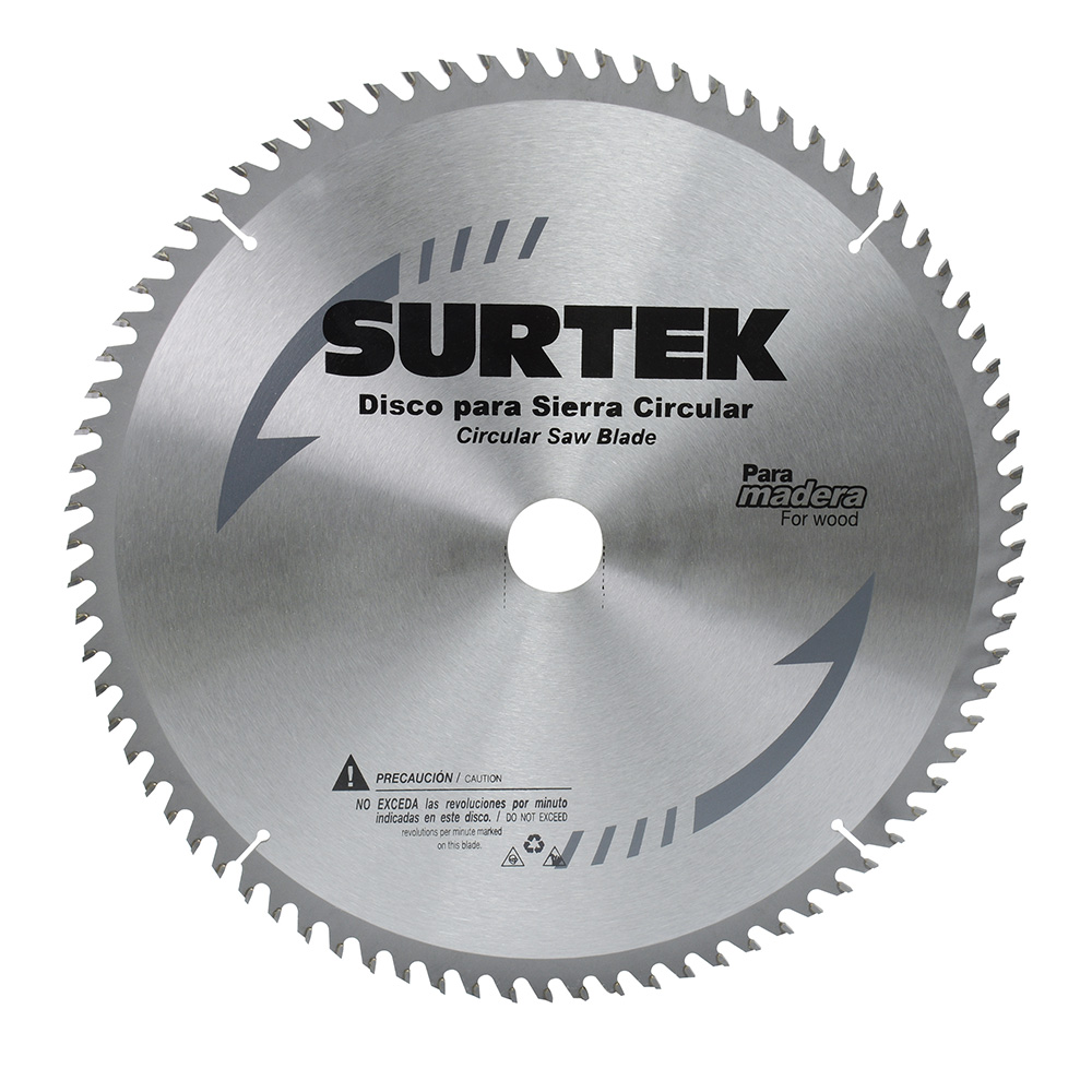 Disco para sierra circular para corte madera 40 dientes, 14"