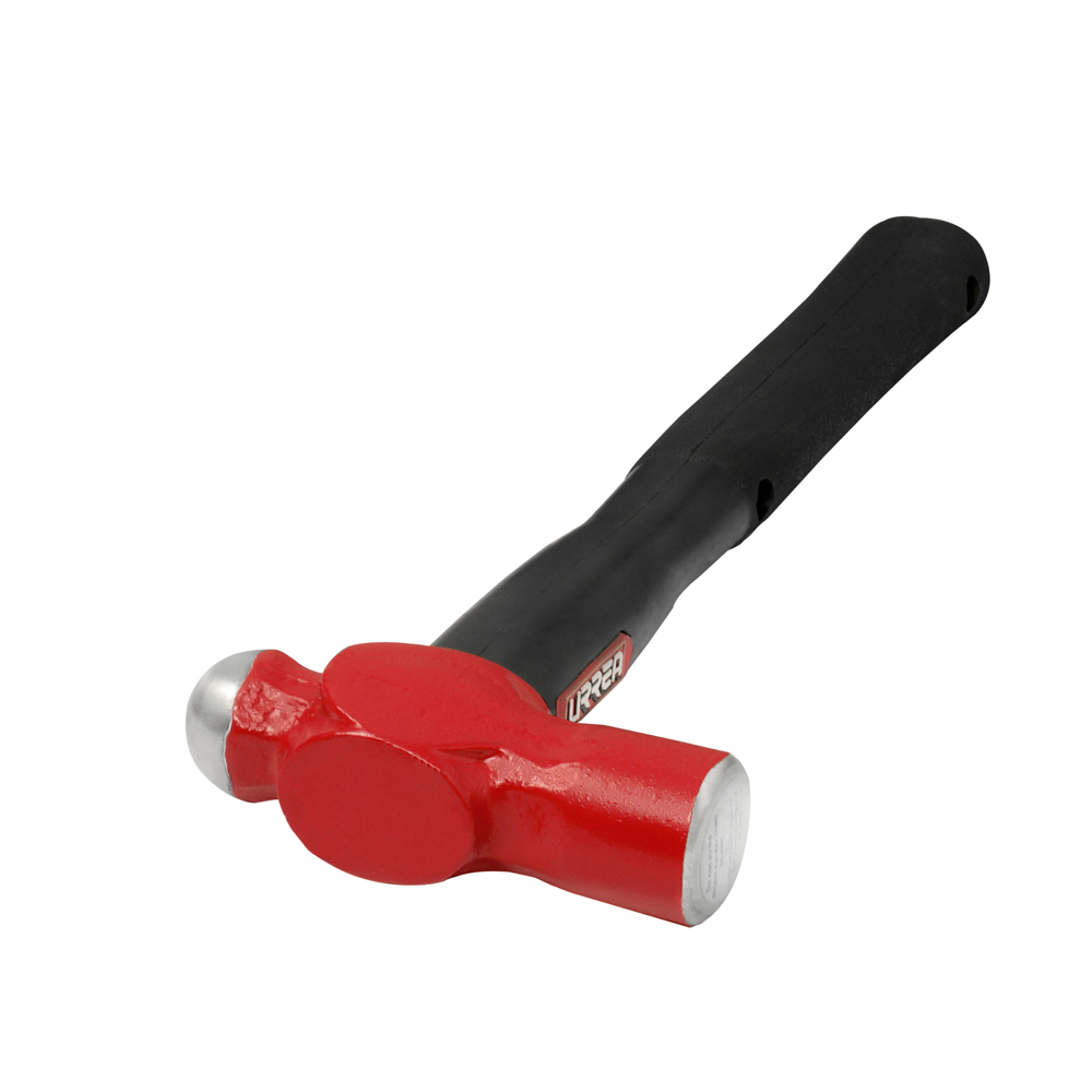 Martillo de bola irrompible con mango Rubber grip 14", 48 oz