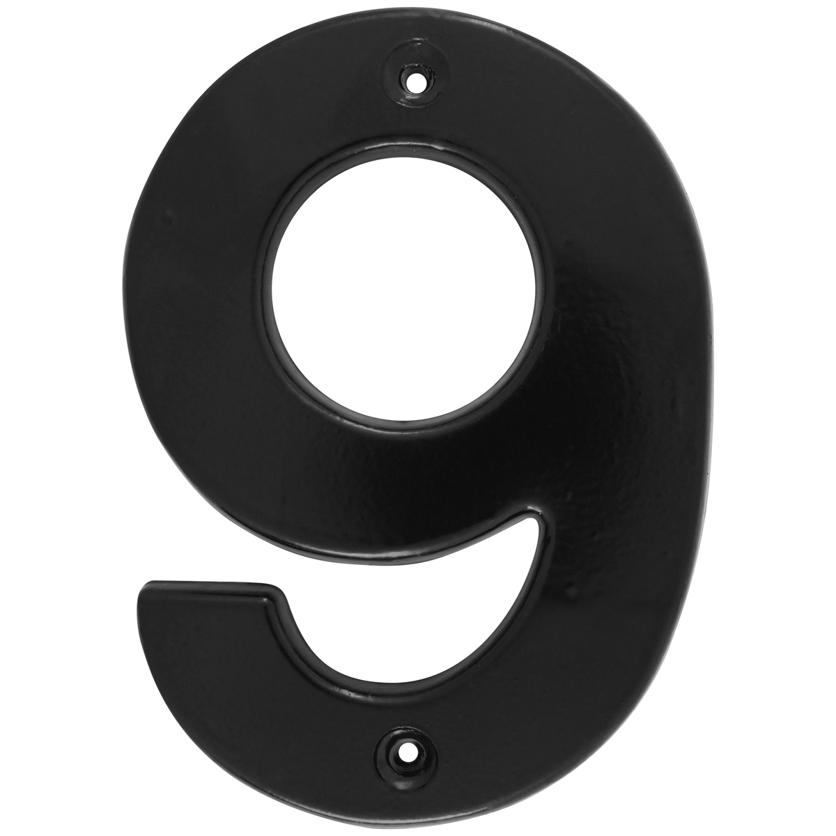 Número 9 bold 4" negro