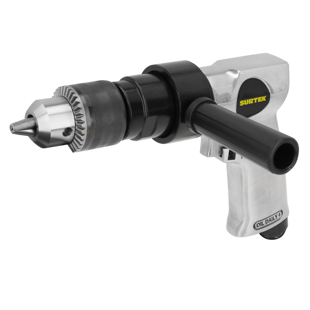 Taladro neumático 1/2" 800 RPM reversible.
