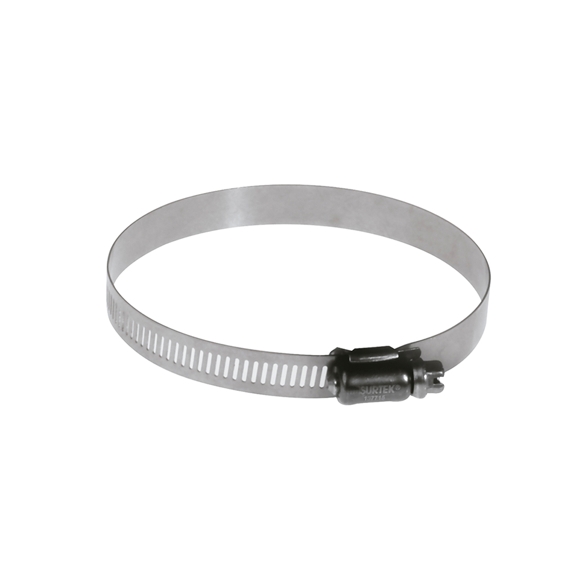 Abrazadera sin fin de acero inoxidable de 1/2" a 3/4"