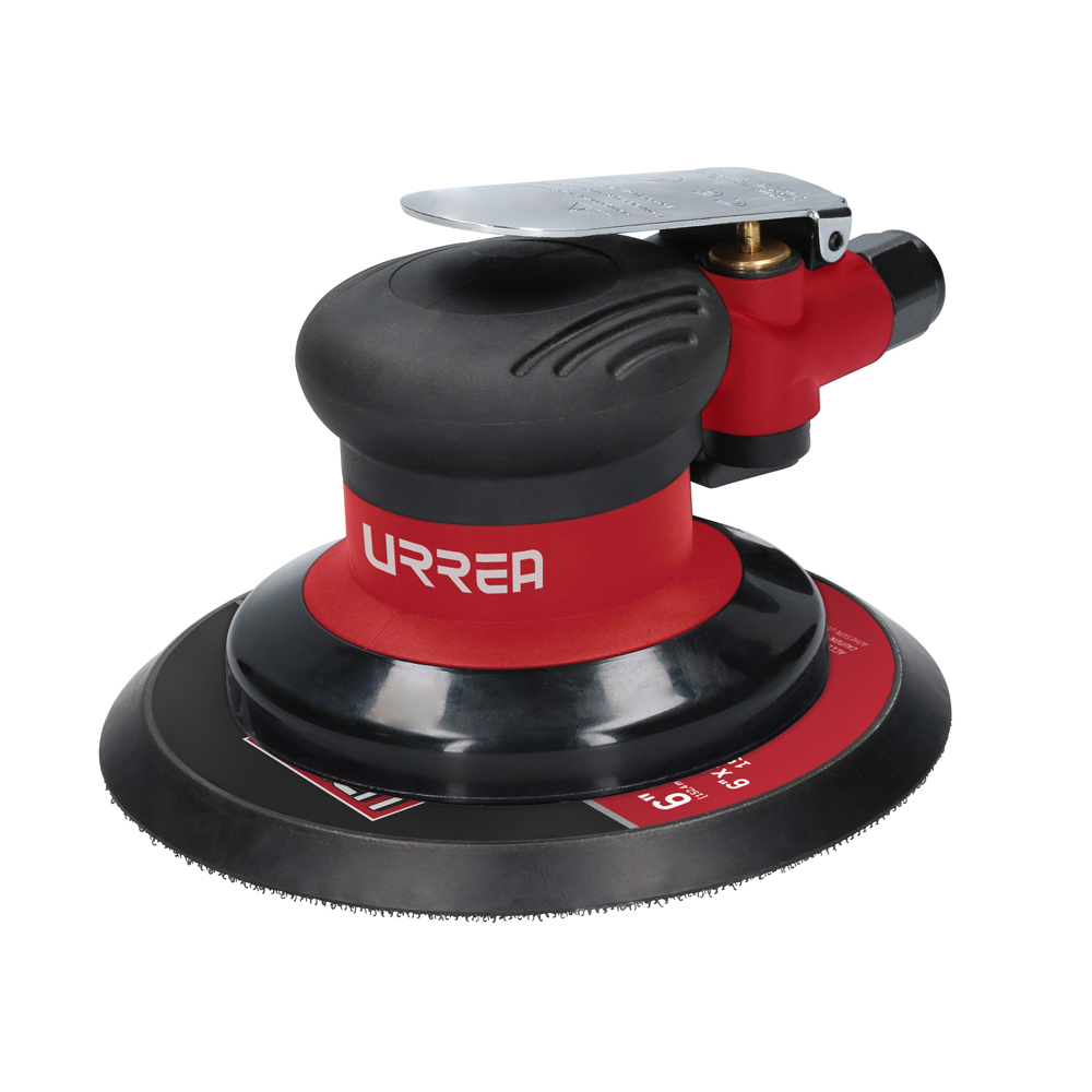 Lijadora neumática roto-orbital 6" 12,000RPM, eje de 5/16"